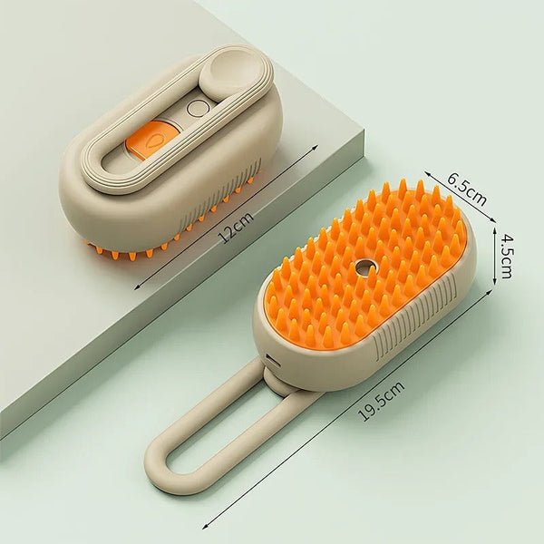 3-in-1 Steam & Massage Pet Brush