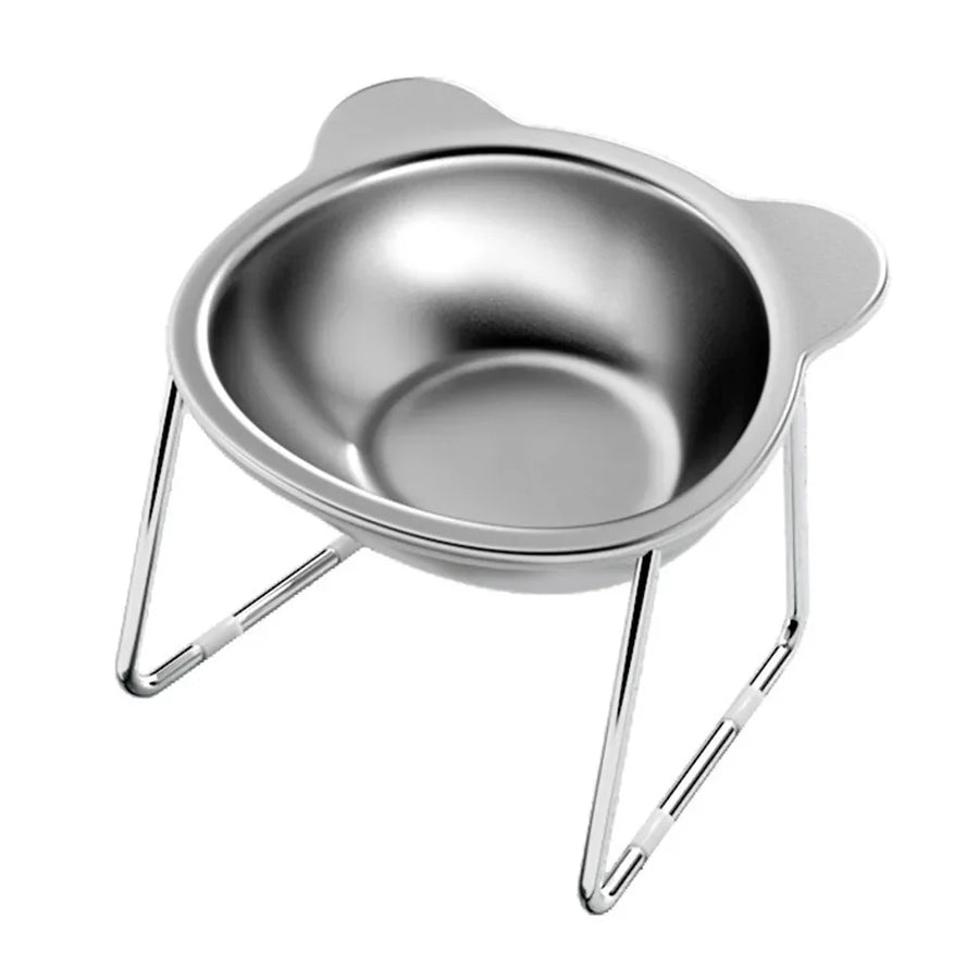 15-Degree Tilted Elevated Pet Bowl