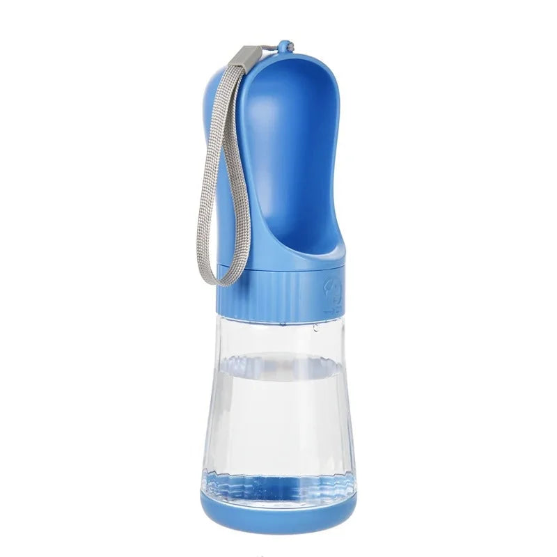 2-in-1 Travel Water Bottle & Portable Feeder