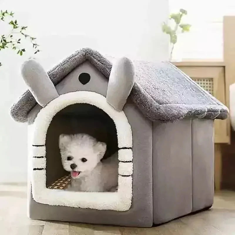 Cozy Refuge Cold-Protection Pet Bed