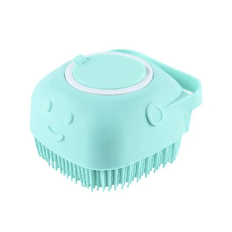 PuppySoft Silicone Pet Bath & Grooming Glove
