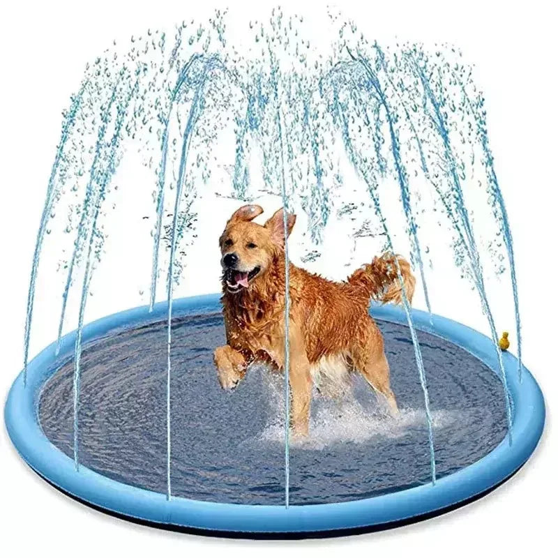 Sprinkler Cooling Splash Mat for Pets