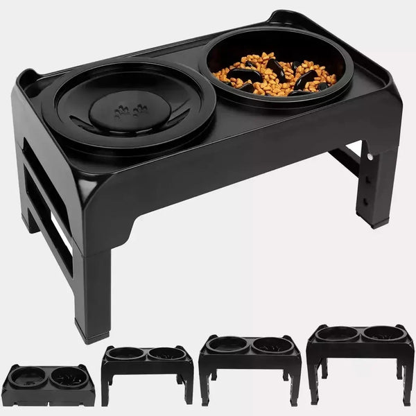 Ergonomic Elevated Dog Bowl Stand