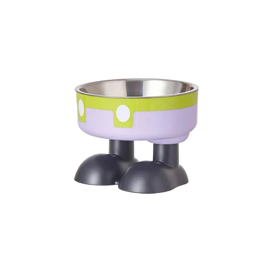 Themed Stainless Steel Non-Slip Pet Bowl