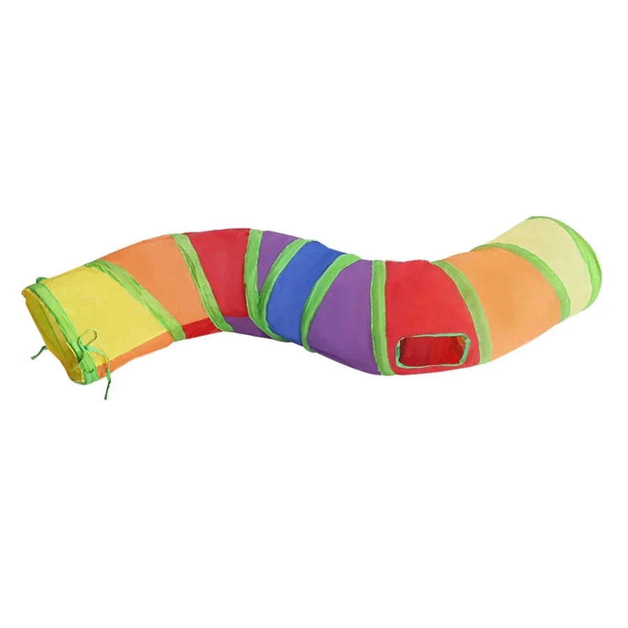Foldable Interactive Cat Tunnel Toy